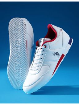 U.S. POLO ASSN. - White SORRENTO 5.0 Stylish Casual Sneakers for Men