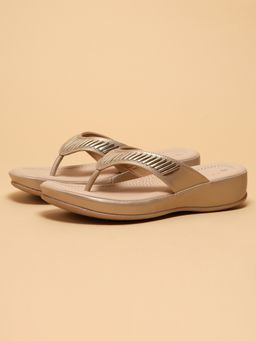 ERIDANI - Women Gold Sandals