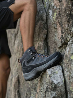 Bacca Bucci - Mens Grey Trekking Shoes