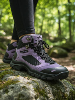 Bacca Bucci - Frontier Women Purple Trekking Shoes