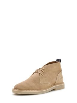 Guess - Men Beige Suede Chukka Boots