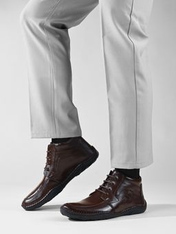 Louis Stitch - Men Brown Derbies