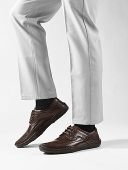 Louis Stitch - Men Brown Derbies