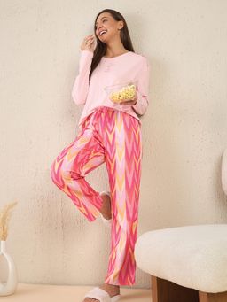 Sweet Dreams - Women Solid T-Shirt and Pyjama