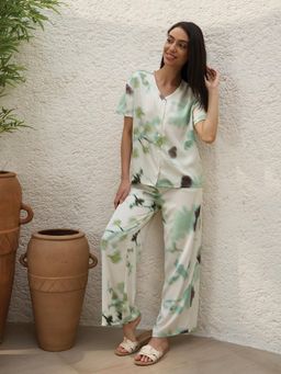 Sweet Dreams - Women Printed Shirt and Pant