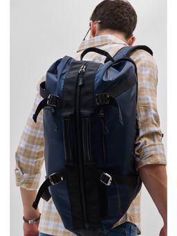 Snitch - Blue Hybrid Duffle Backpack