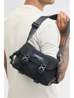 Snitch - Stride Pro Black Messenger Bag
