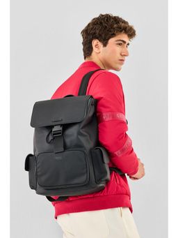 Snitch - Sleek Black Backpack
