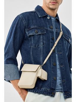 Snitch - Nomad Beige Crossbody Sling Bag with Detachable Pouch