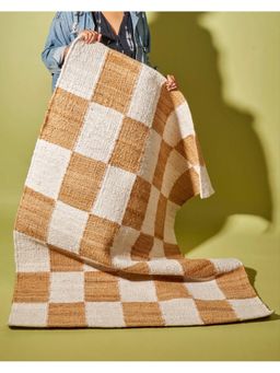 Lovedwell - White Geometric Rug