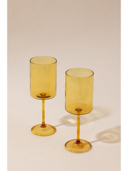 Lovedwell - Multi-Color Solid Glass (Pack of 2)