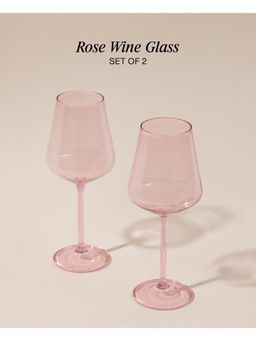 Lovedwell - Pink Solid Glass (Pack of 2)