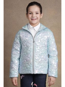 One Friday - Kids Girls Embedded Stars Bomber Jacket