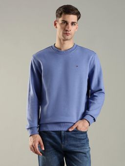 Tommy Hilfiger - Solid Regular Fit Cotton Sweatshirt