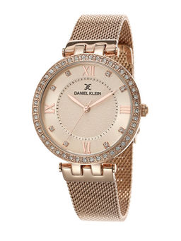 Daniel Klein - Analog Rose Gold Dial Women's Watch-DK.1.12400-1