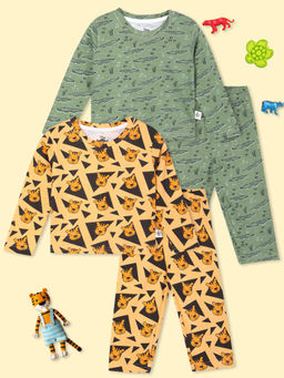 The Mom Store - Tiger Tales & The Alligator T-Shirt & Pyjama (Set of 4)