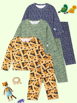 The Mom Store - Tiger Tales The Alligator & Dinos Rule T-Shirt & Pyjama (Set of 6)
