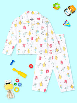 The Mom Store - Robo Club Shirt & Pyjama (Set of 2)