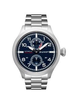 Duxot - Altius Mechanical Automatic Power Reserve Blue Round Dial Mens Watch - Dx-2020-22