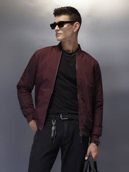 WROGN - Men'S Regular Fit Brown Jacket