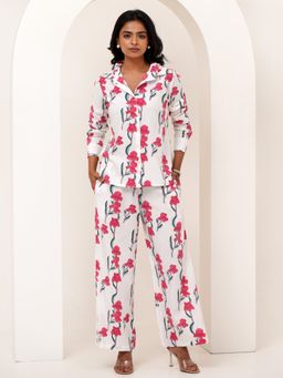 Sooti Syahi - Garden Grove Hand Block Printed Co-Ord (Set of 2)