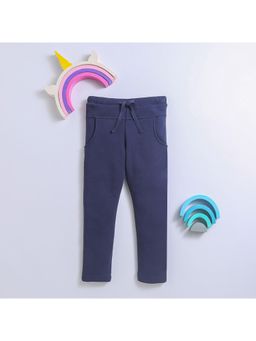 Nino Bambino - Navy Blue Organic Cotton Boys Fit Trackpant