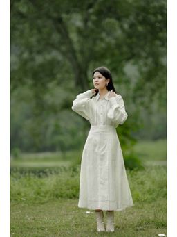 Five Thirty Somewhere - White Midday Muse Midi Skirt