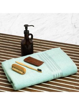 Himeya - 100% Cotton Towel for Bath 380 Gsm - Crise Blue (L)