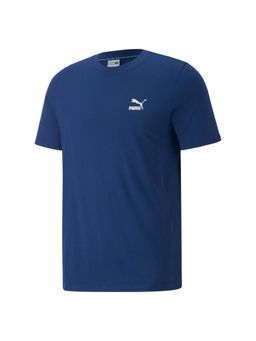 Puma - Classics Small Logo Mens Blue T-Shirts