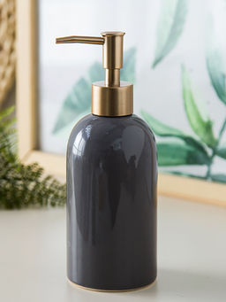 Nestasia - Ceramic Soap Dispenser 420ml (Grey)