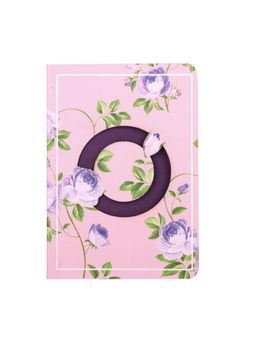 Doodle Collection - Doodle Initial O - Floral Monogram Notebook
