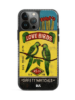 DailyObjects - Love Birds Matchbox Stride 2.0 Case Cover For iPhone 13 Pro-6.1-inch