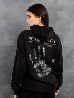 PRONK - Personality Women Drop Shoulder Premium Terry Hoodie