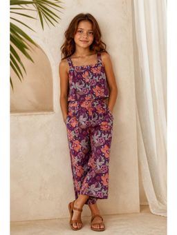 Aarika - Cream Floral Printed Cotton Co-ord Set