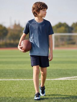 Lil Tomatoes - Boys Half Sleeve Ombre T-Shirt With Shorts