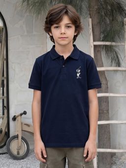 Lil Tomatoes - Boys Half Sleeve Sports Polo T-Shirt