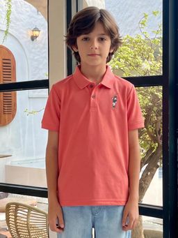 Lil Tomatoes - Boys Half Sleeve Sports Polo T-Shirt