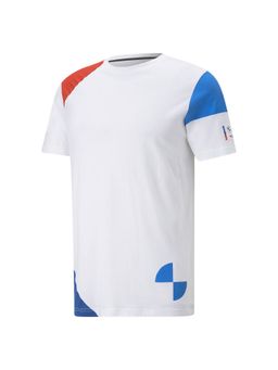 Puma - BMW MMS Assembly Graphic Mens White T-Shirts