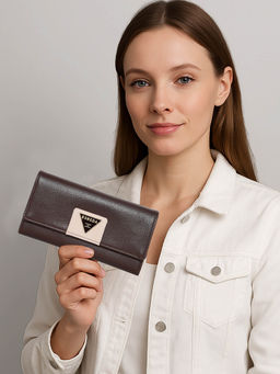 ESBEDA - Brown Color Elegance Classic Wallet For Women