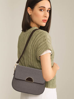 ESBEDA - Brown For Sandstone Grace Sling Bag For Women