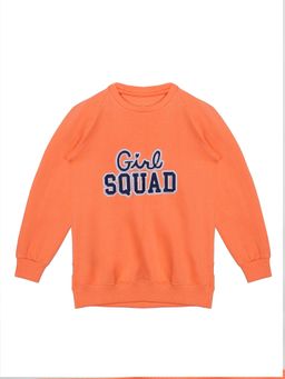 KiddoPanti - Girls Sweatshirt with Applique