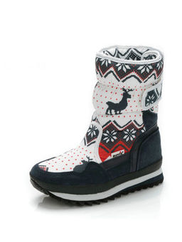 Little Surprise Box - Kids Unisex Snow-Winter Boots Rudolf Reindeer