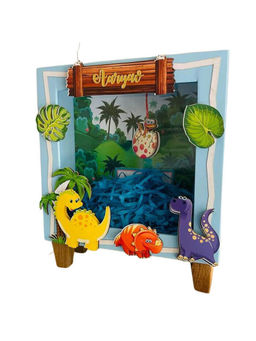 Little Surprise Box - Roarr Like a Dinosaurr Piggy -Blue