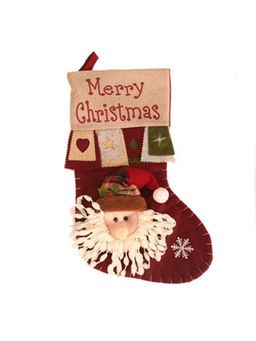 Little Surprise Box - Bunting Style Santa Stocking
