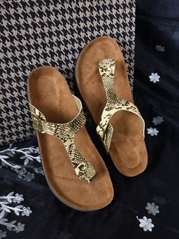 MOZAFIA - Womens Cream Round Toe Sandals