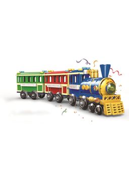 Playzu - Building Blocks Mini Train 6-7 Years
