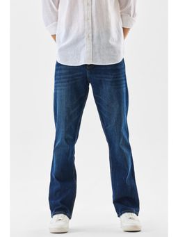 Snitch - Men Blue Solid Jeans
