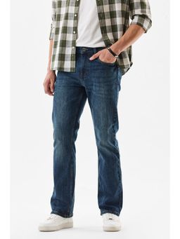 Snitch - Men Blue Solid Jeans