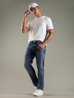 Tommy Hilfiger - Men Blue Solid Jeans
