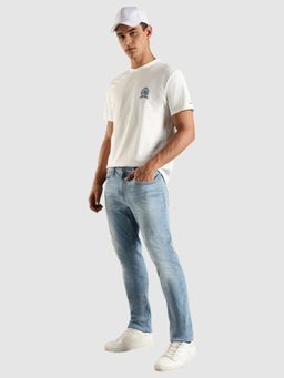 Tommy Hilfiger - Men Blue Solid Jeans
